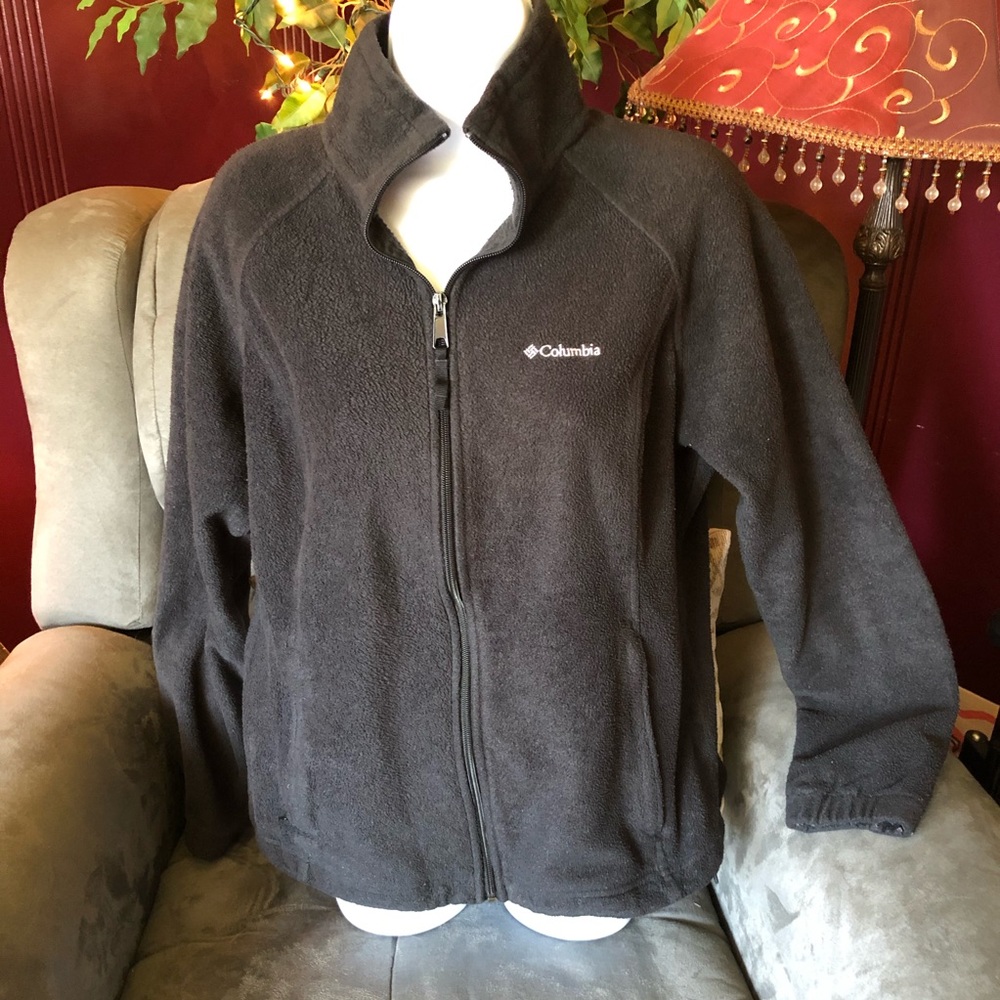 Women’s Black Columbia Fleece Jacket